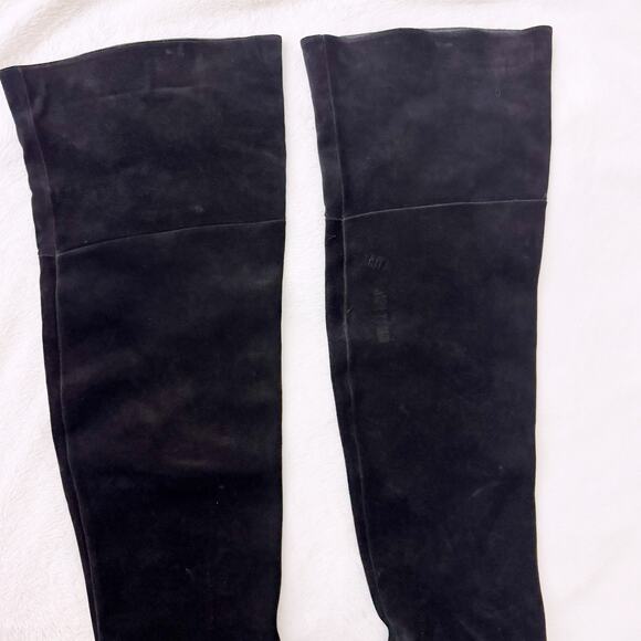 Paris Texas Over-the-knee Suede Boots in Black (Size 37.5) - Picture 11 of 16